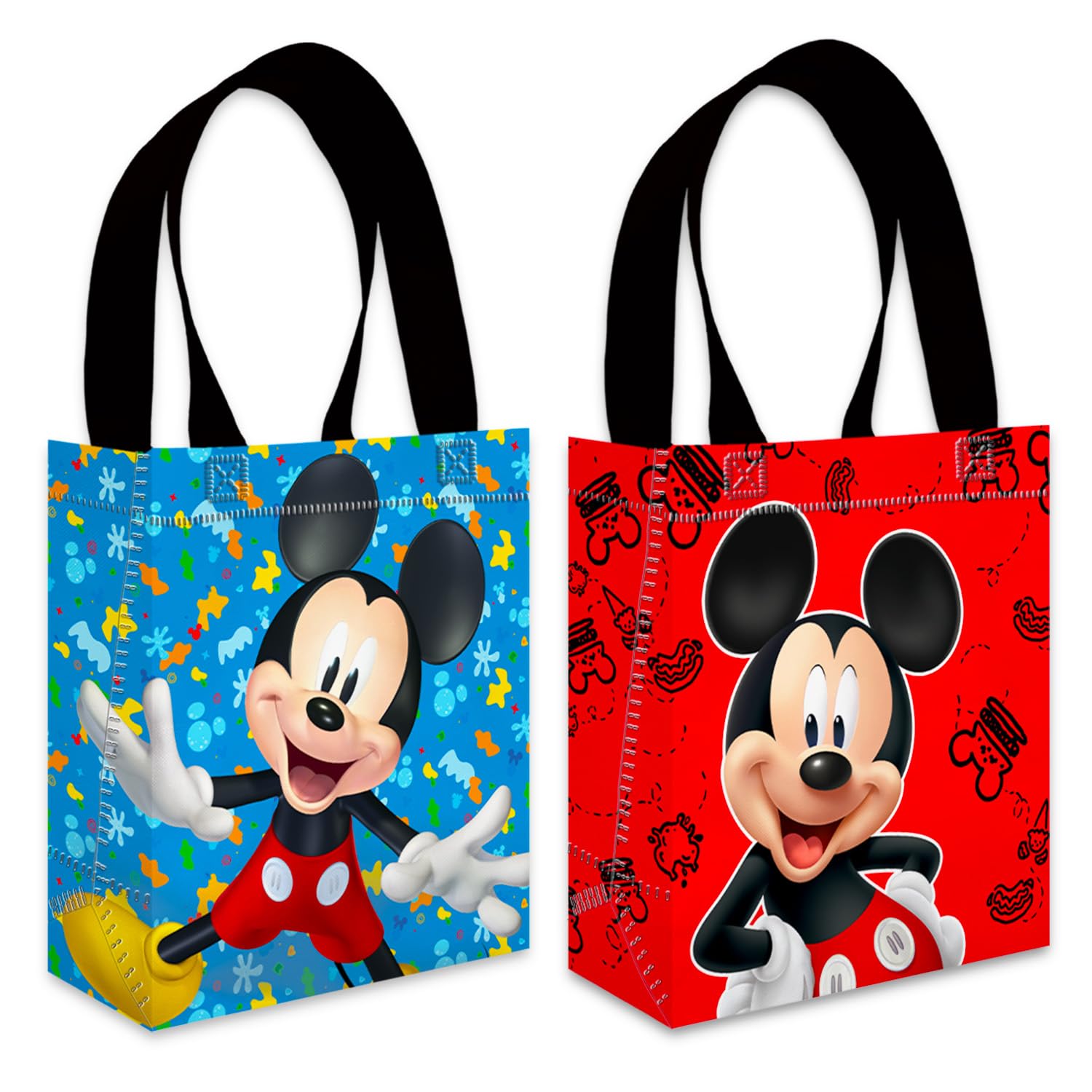Amazon.com: Mickey Mouse Party Favor Bags for Kids Birthday 12